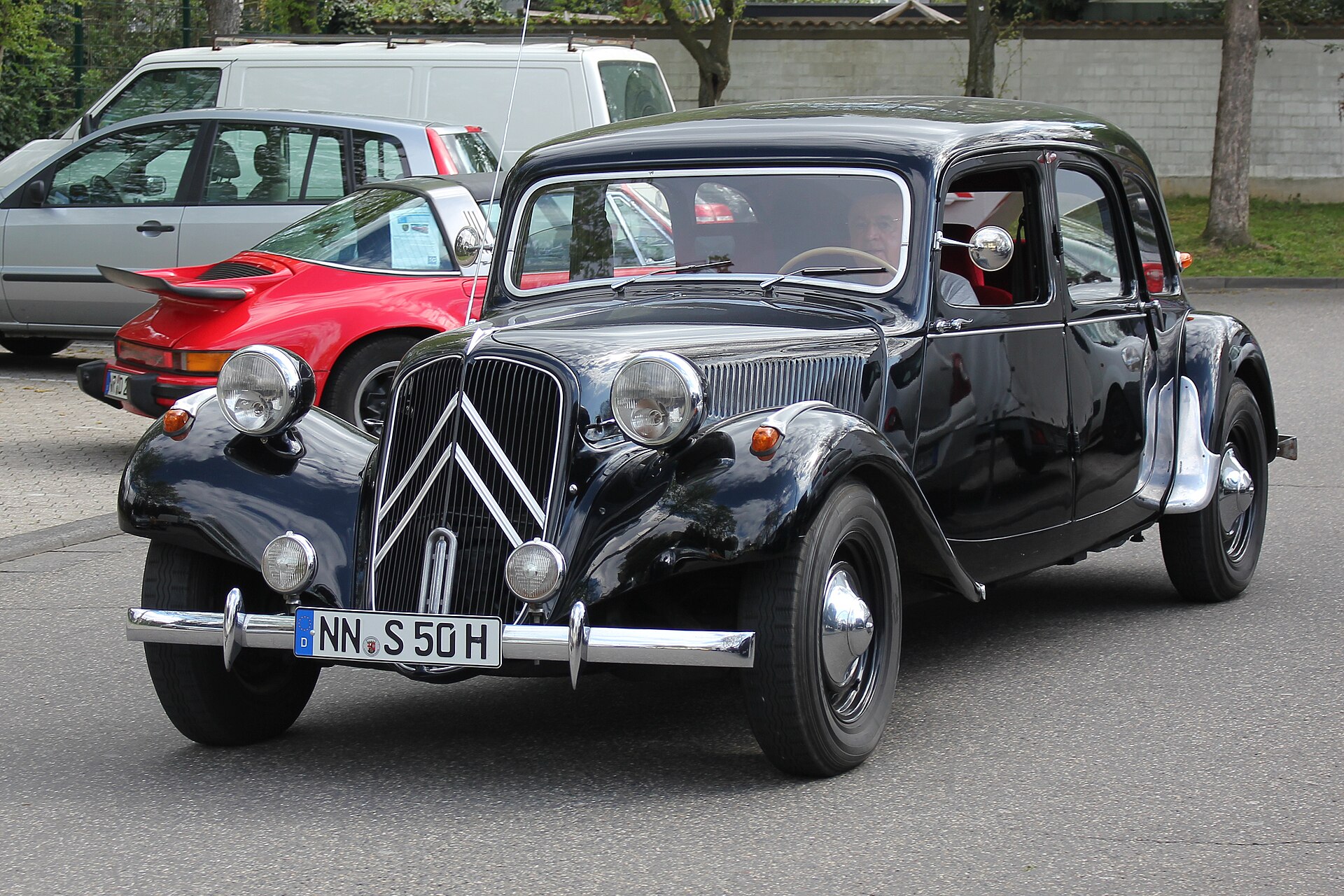 Interiör Citroën Traction Avant